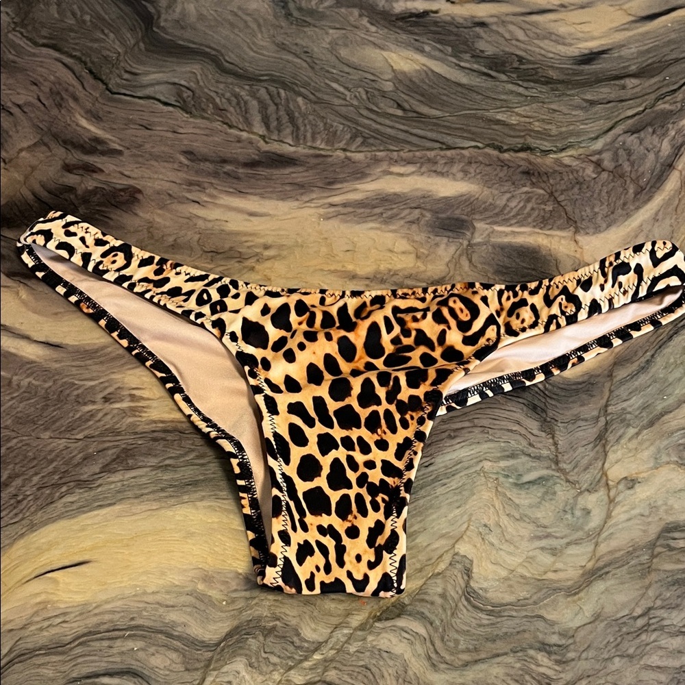 Victoria’s Secret leopard print bikini bottom new